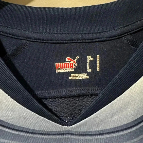 Puma Italy Italia National Team Football Shirt Y2K Football Soccer Jersey - Picture 5 of 10